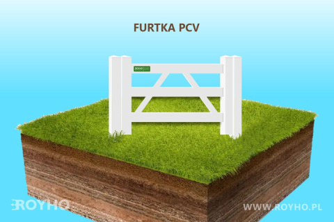 Furtka PCV - 1800 mm