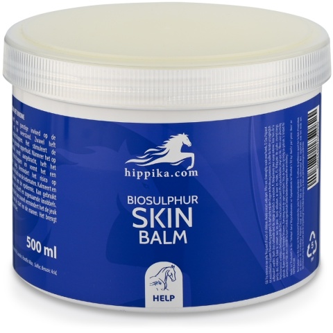 Balsam do skóry z Bio-Siarką dla koni 450g HIPPIKA - na świerzb, grudę Balsam do skóry z Bio-Siarką dla koni 450g HIPPIKA - na świerzb, grudę