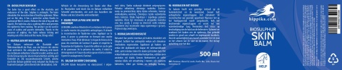 Hippika Balsam z bio-siarką do pielęgnacji skóry konia 500 ml
