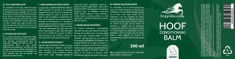 Hippika Balsam odżywczy do suchych i pękających kopyt 300 ml