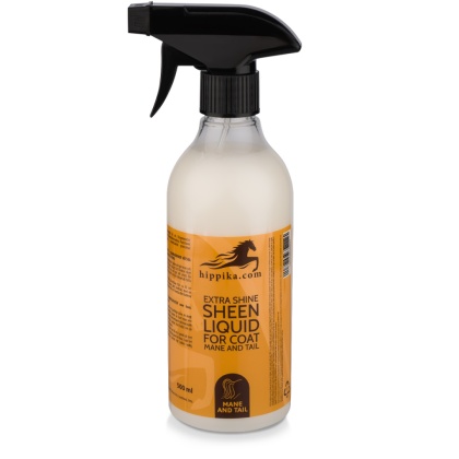 Hippika EXTRA BŁYSK – płyn nabłyszczający do sierści, grzywy i ogona 500 ml