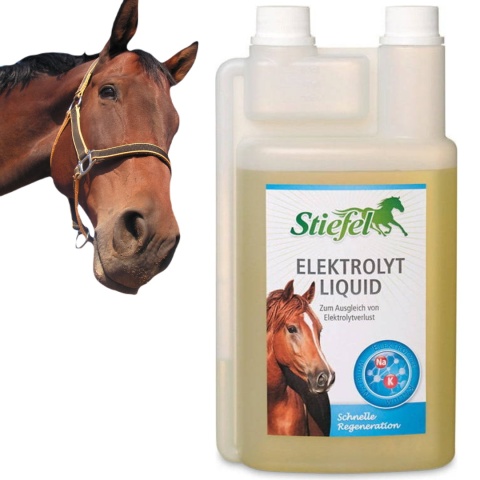 Elektrolit Liquid Stiefel nawodnienie W PŁYNIE dla koni na wysiłek upały Elektrolit Liquid Stiefel nawodnienie W PŁYNIE dla koni na wysiłek upały