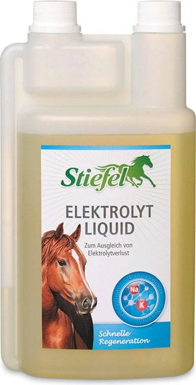 Elektrolit Liquid Stiefel nawodnienie W PŁYNIE dla koni na wysiłek upały Elektrolit Liquid Stiefel nawodnienie W PŁYNIE dla koni na wysiłek upały