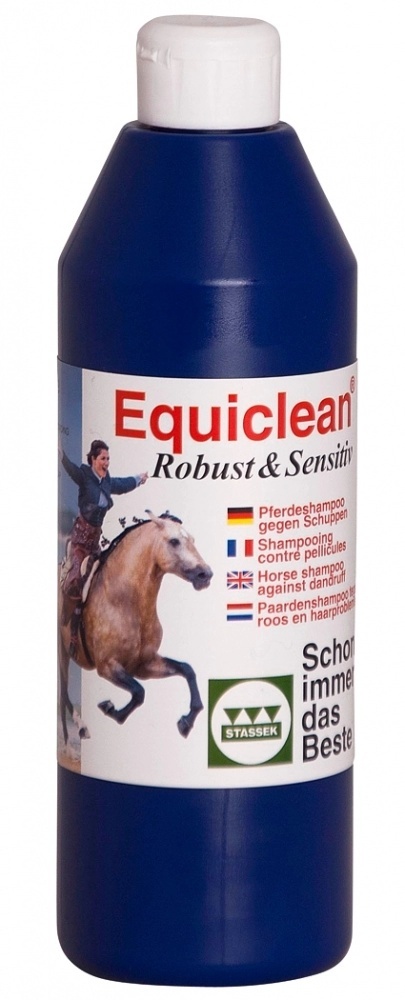 Equiclean Stassek szampon dla koni z BIO-SIARKĄ łupież antyseptyczny 500ml Equiclean Stassek szampon dla koni z BIO-SIARKĄ łupież antyseptyczny 500ml
