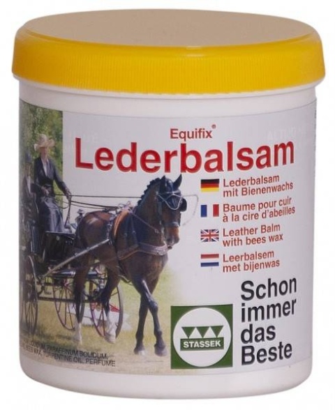 Equifix Stassek balsam pasta do skór z woskiem pszczelim ZMIĘKCZA + POŁYSK Equifix Stassek balsam pasta do skór z woskiem pszczelim ZMIĘKCZA + POŁYSK