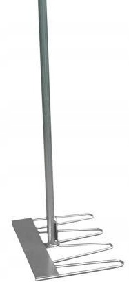 Grabki do zestawu do sprzątania w stajni Z PŁASKOWNIKIEM Mistboy 75cm Kerbl Grabki do zestawu do sprzątania w stajni Z PŁASKOWNIKIEM Mistboy 75cm Kerbl