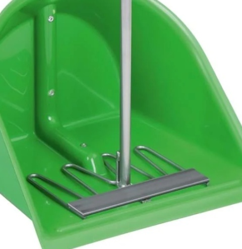 Grabki do zestawu do sprzątania w stajni Z PŁASKOWNIKIEM Mistboy 75cm Kerbl Grabki do zestawu do sprzątania w stajni Z PŁASKOWNIKIEM Mistboy 75cm Kerbl