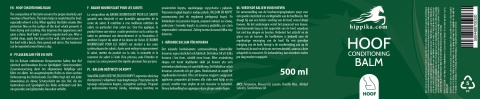 Hippika Balsam odżywczy do suchych i pękających kopyt 500 ml