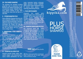Hippika Szampon dla koni PLUS 500 ml