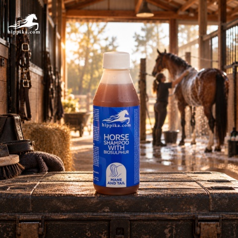 Hippika Szampon dla koni z bio-siarką 100 ml