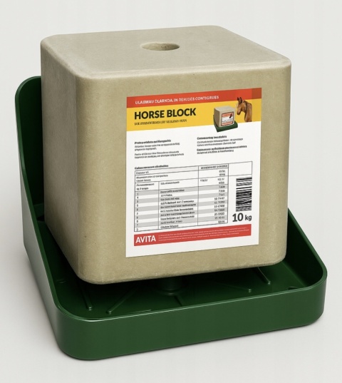 Lizawka dla konia, kuca 10 kg witaminy i minerały, potas, sód, chlor, cynk