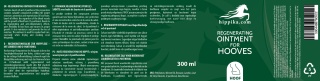 Hippika Maść regeneracyjna do suchych kopyt z olejem wawrzynowym i D-panthenolem 300 ml