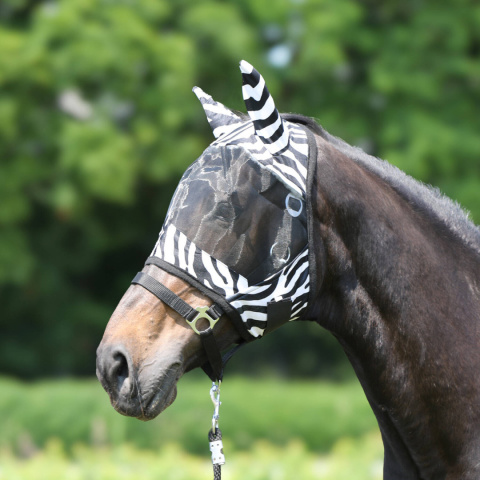 Maska przeciw owadom, na muchy York Zebra Full - wygodna i SKUTECZNA Maska przeciw owadom, na muchy York Zebra Full - wygodna i SKUTECZNA