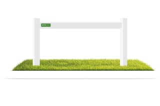 Ogrodzenie PCV TEXAS I - model 1400