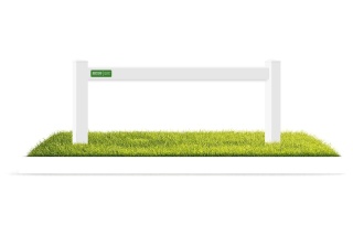 Ogrodzenie PCV TEXAS I - model 950