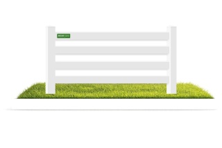 Ogrodzenie PCV TEXAS IV