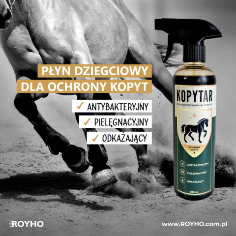 Kopytar - profesjonalny płyn dziegciowy dla ochrony kopyt (500 ml)