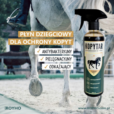 Kopytar - profesjonalny płyn dziegciowy dla ochrony kopyt (500 ml)