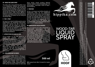 Hippika Płyn dziegciowy w sprayu do strzałek konia 500 ml