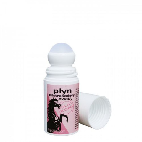 Płyn odstraszający owady komary dla konia roll-on HIPPIKA 75 ml + 20%gratis Płyn odstraszający owady komary dla konia roll-on HIPPIKA 75 ml + 20%gratis