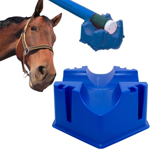 Podstawka stojak pod cavaletti NIEBIESKI do skoków przeszkód na drągi YORK Podstawka stojak pod cavaletti NIEBIESKI do skoków przeszkód na drągi YORK