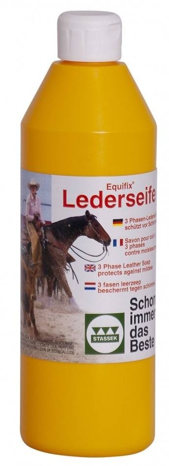 Equifix Stassek trójfazowe mydło do skór, na siodła buty, puśliska, popręgi Equifix Stassek trójfazowe mydło do skór, na siodła buty, puśliska, popręgi