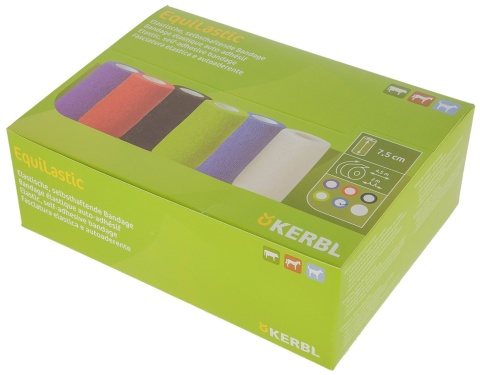 Samoprzylepny bandaż dla koni EquiLastic, szerokość 10 cm x 4,5 m, KERBL Samoprzylepny bandaż dla koni EquiLastic, szerokość 10 cm x 4,5 m, KERBL