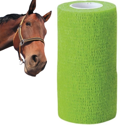 Samoprzylepny bandaż dla koni EquiLastic, szerokość 10 cm x 4,5 m, KERBL Samoprzylepny bandaż dla koni EquiLastic, szerokość 10 cm x 4,5 m, KERBL