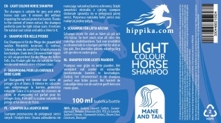 Hippika Szampon dla jasnych koni 100 ml