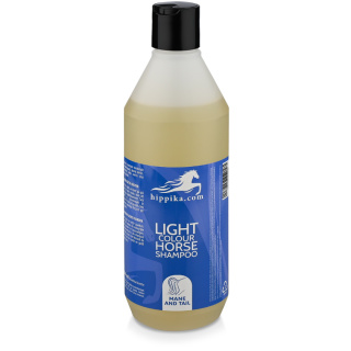 Szampon dla jasnych koni, siwych, białych - Hippika - 500ml