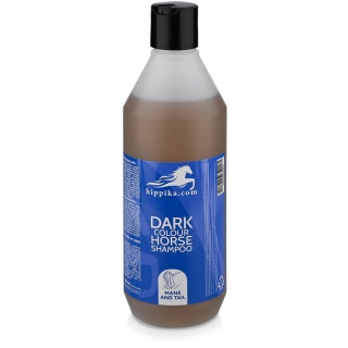 Szampon dla koni ciemna sierść karych gniadych kasztanowych Hippika 500ml