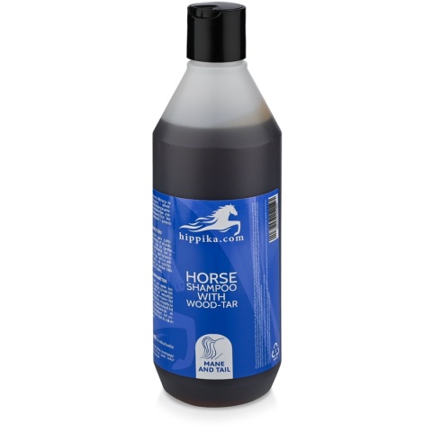 Szampon dla koni z dziegciem HIPPIKA 500ml przeciwbakteryjny NIEZAWODNY Szampon dla koni z dziegciem HIPPIKA 500ml przeciwbakteryjny NIEZAWODNY