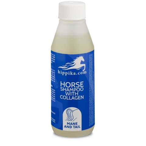 Szampon dla koni z kolagenem HIPPIKA 100ml Szampon dla koni z kolagenem HIPPIKA 100ml