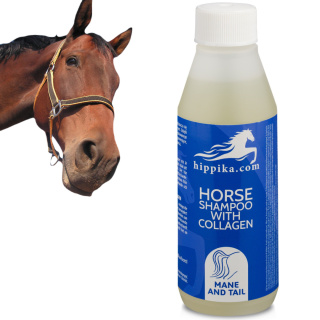 Szampon dla koni z kolagenem HIPPIKA 100ml