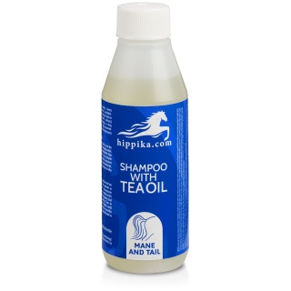 Szampon w olejkiem herbacianym dla koni - Hippika - 100ml