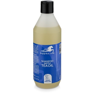 Szampon w olejkiem herbacianym dla koni - Hippika - 500ml