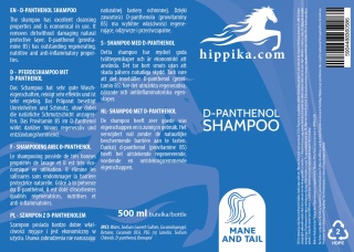 Hippika Szampon dla koni z D-pantenolem 500 ml