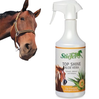 Top Shine Aloe Vera Stiefel spray z aloesem do sierści konia grzywy i ogona