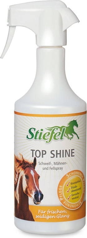Top Shine Stiefel spray do sierści konia grzywy ogona rozczesywanie POŁYSK Top Shine Stiefel spray do sierści konia grzywy ogona rozczesywanie POŁYSK