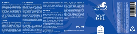 Hippika Żel chłodzący dla koni 300 ml