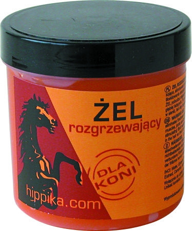 Żel rozgrzewający dla koni - 300ml - HIPPIKA na obrzękii regenerację Żel rozgrzewający dla koni - 300ml - HIPPIKA na obrzękii regenerację