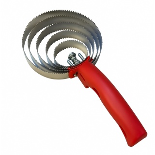 Zgrzebło 5-warstwowe dla koni, bydła, usuwa martą sierść - metalowe SOLIDNE