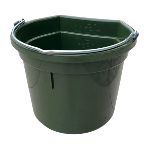 Żłób karmidło dla koni 20L – płaskie z miarką do paszy wody solidne stajnia