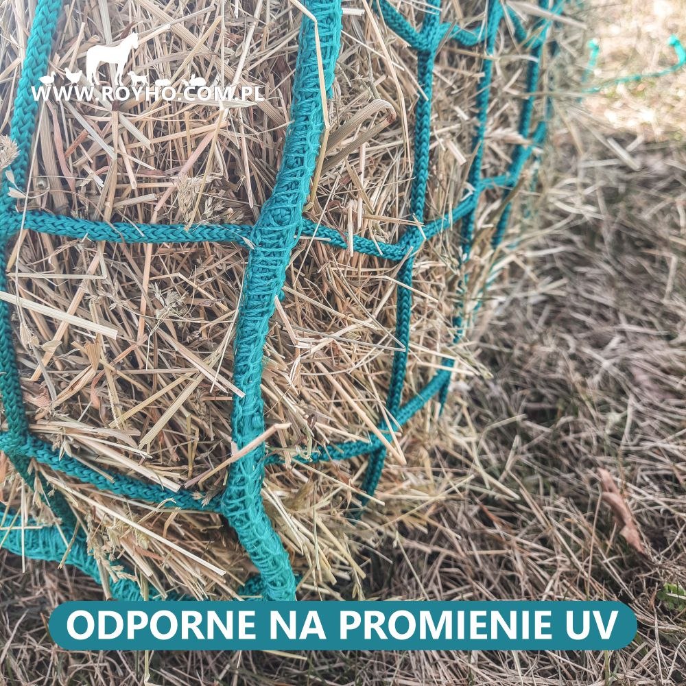 Siatki na siano odporne na promienie UV